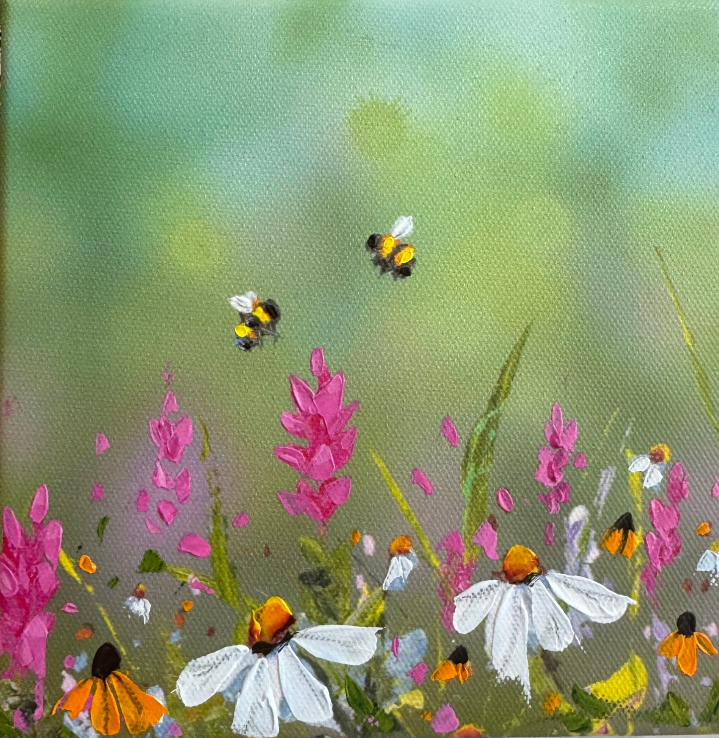 Garden of Plenty 6”x6”