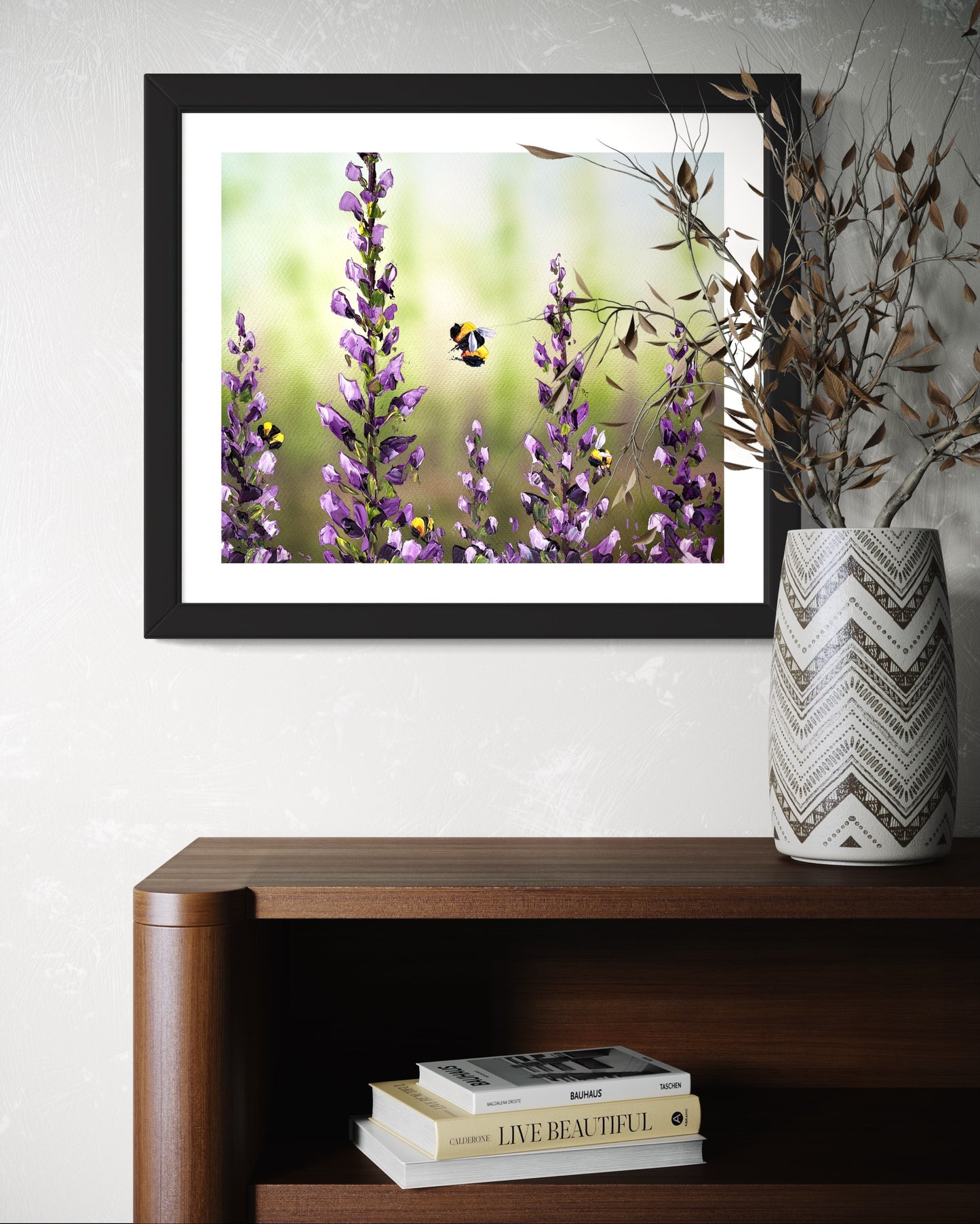 Bumble Bee Delight Print