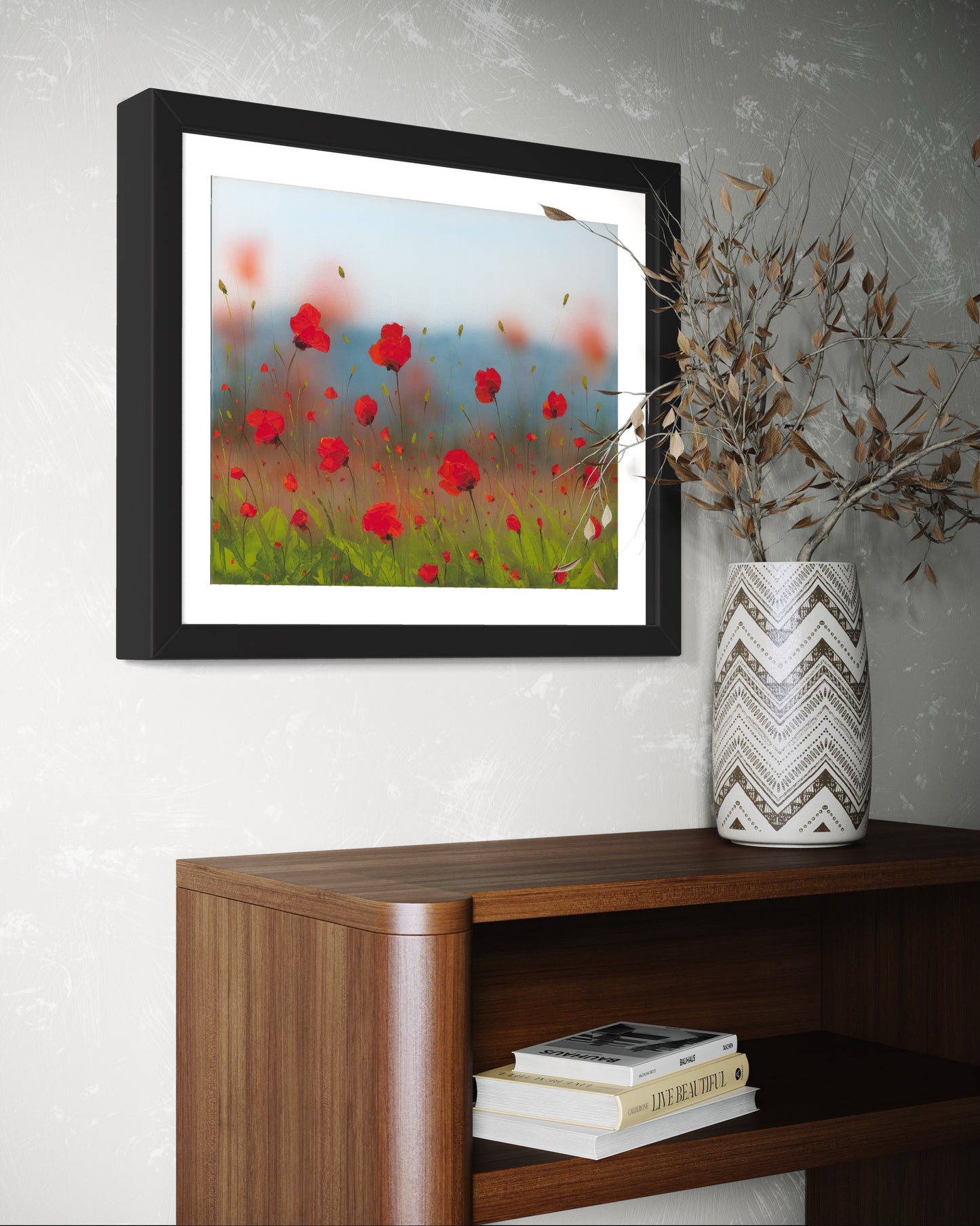 Peaceful Poppies Print