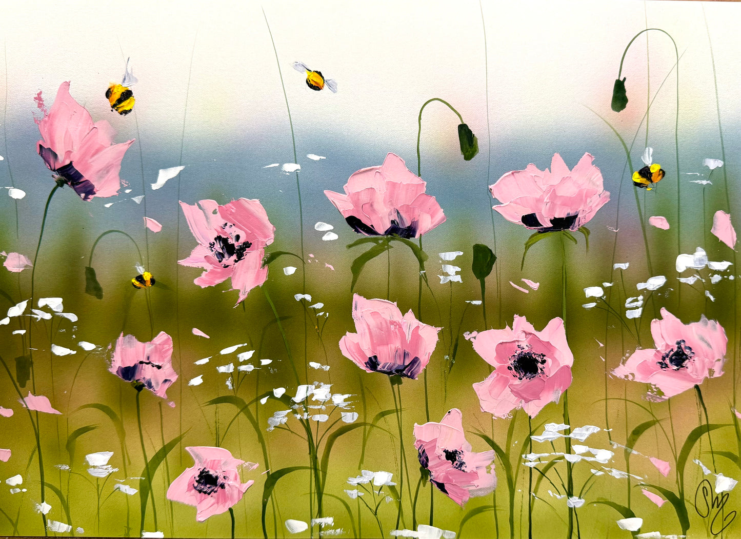 Pink Poppies