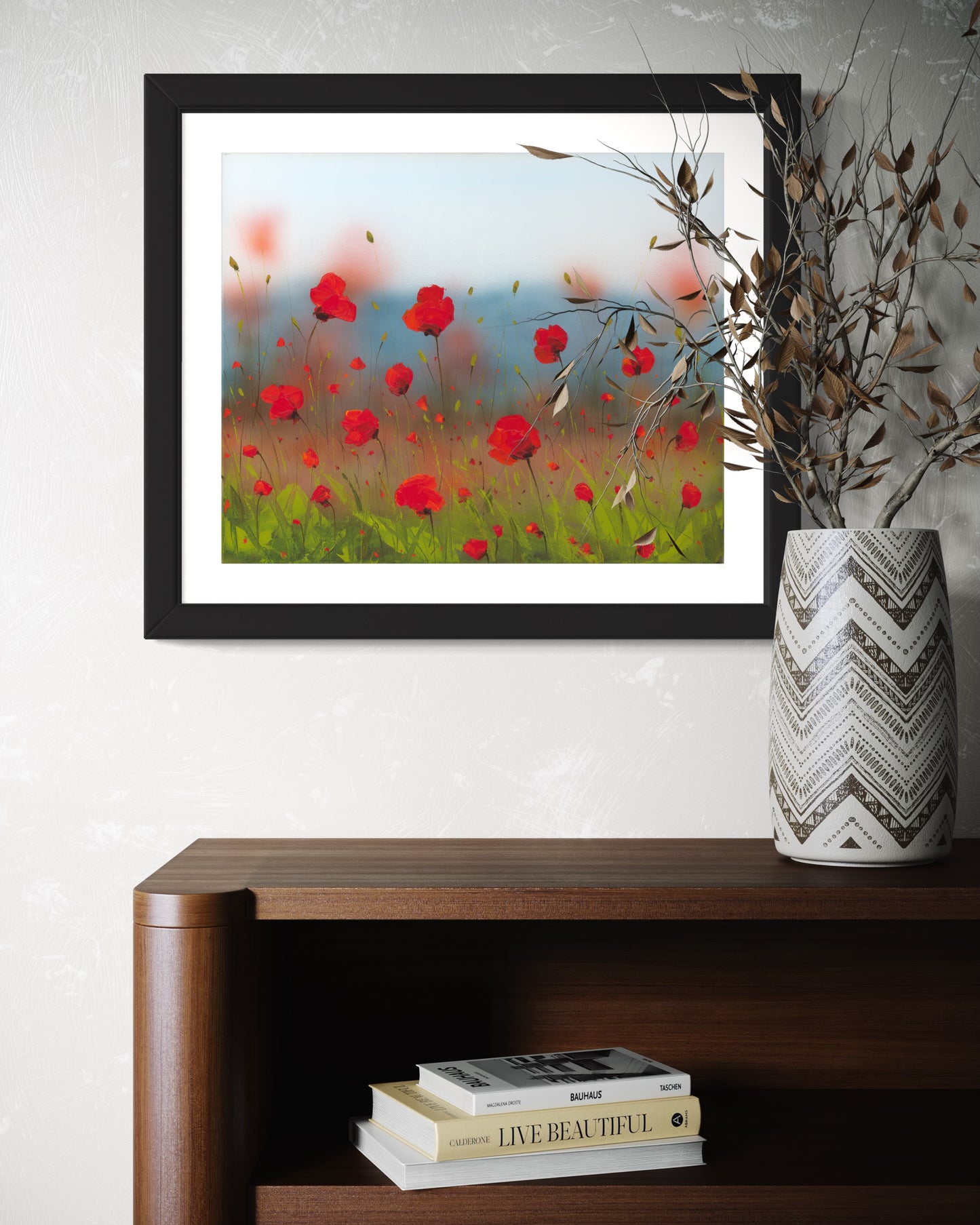 Peaceful Poppies Print